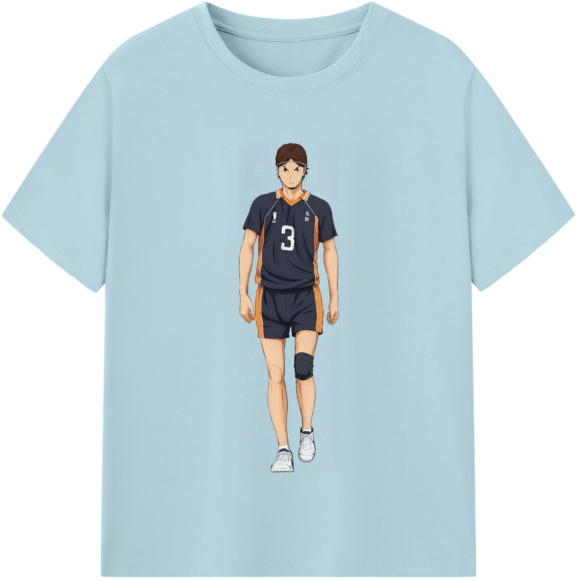（画像用） ハイキュー!! Haikyu!! 綿100％半袖Tシャツ（フロントプリント）